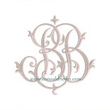 Monogramme élégant - BB